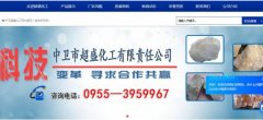 中衛市超*化工有限責任公司設計網(wǎng)站有創(chuàng  )意的主題設計