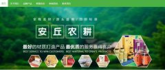 安丘農*農業(yè)發(fā)展有限公司制作網(wǎng)站營(yíng)銷(xiāo)型案例作